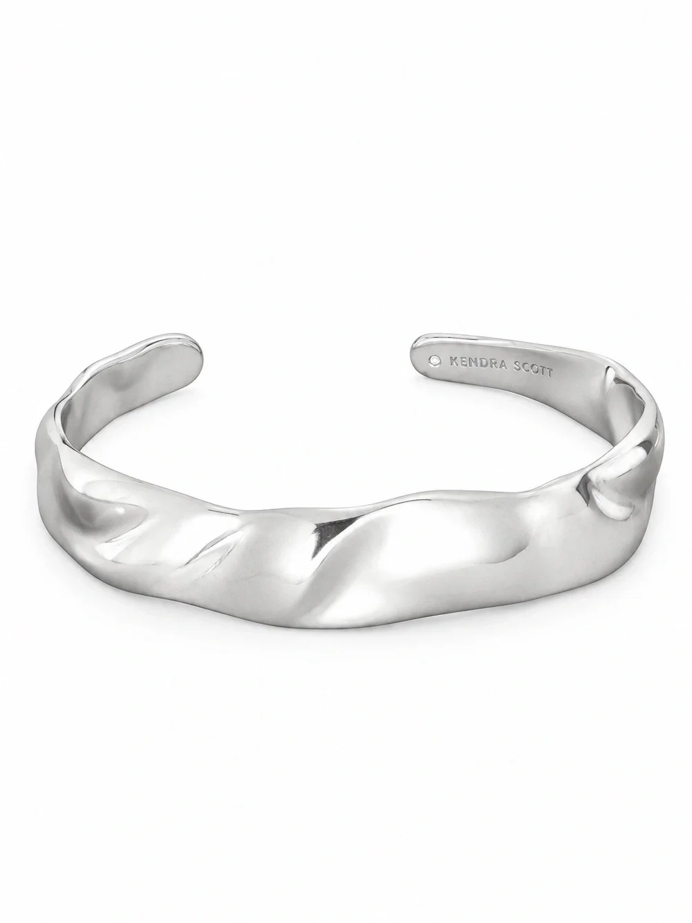 Kendra Scott Holland Cuff Bracelet In Vintage Silver